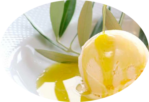 Extra Virgin Olive Oil Ice Cream|Helado de Aceite de Oliva Extra Virgen