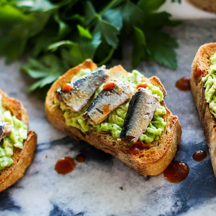 Sardine with Avocado | Sardinas con Aguacate