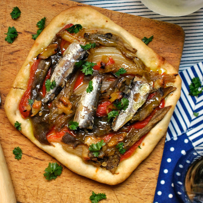 Catalan Coca de Sardines
