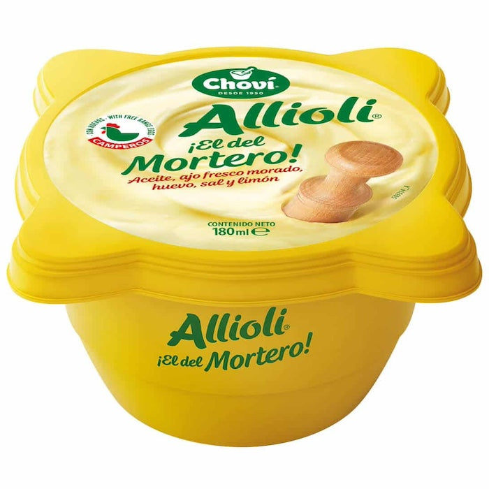 Allioli Garlic Mayonnaise Chovi 180g Tarrine 