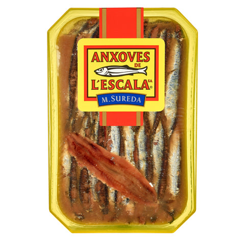 Anchovies Fillets Anxoves de L'Escala In Salmuera |Filetes de Anchoa de L'Escala en Salmuera