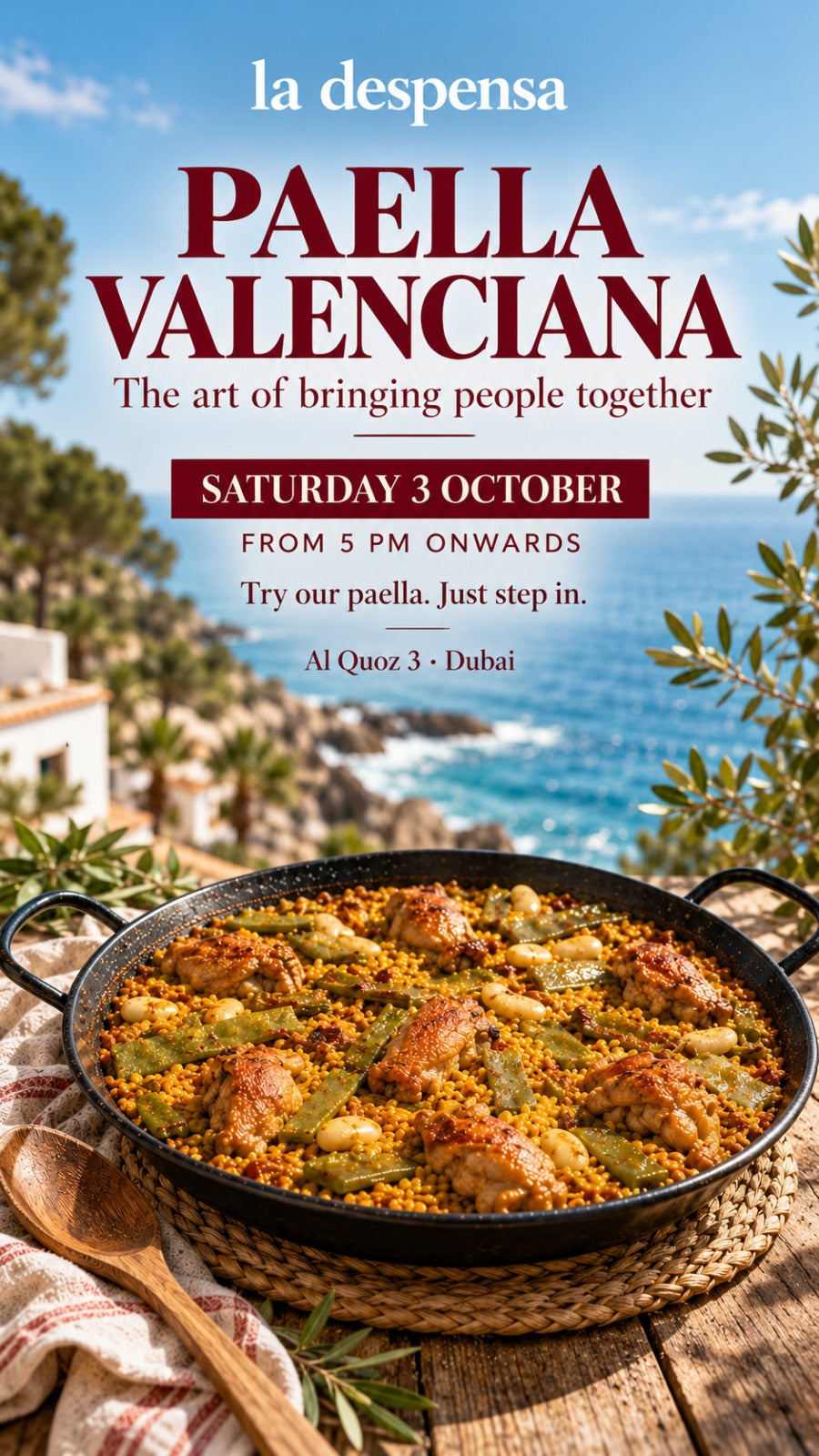 Paella Valenciana — The Art of Sharing | Paella valenciana — El arte de compartir - La despensa