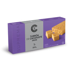 Soft Peanut Nougat Castillo Jijona|Turron de Cacahuete Blando Castillo Jijona