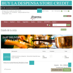 La despensa Store Credit - Get Special discounts | Crédito de tienda La despensa - Descuentos  Especiales