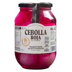 Red Onion in Vinegar Maestros Aceituneros | Cebolla Morada en Vinagre Maestros Aceituneros