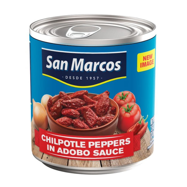 Chipotles in Adobo San Marcos  215g Tin