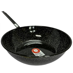 Deep Enamelled Pan 1 Handle Garcima |Sarten Honda Esmaltada 1 asa Garcima