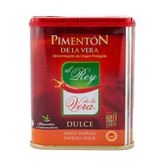 Sweet Smoked  Paprika El Rey de La vera | Pimenton de La Vera Dulce El Rey de La vera