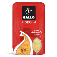 Fideo No.1 Pastas Gallo 450g  | Fideo No.1 Pastas Gallo 450g