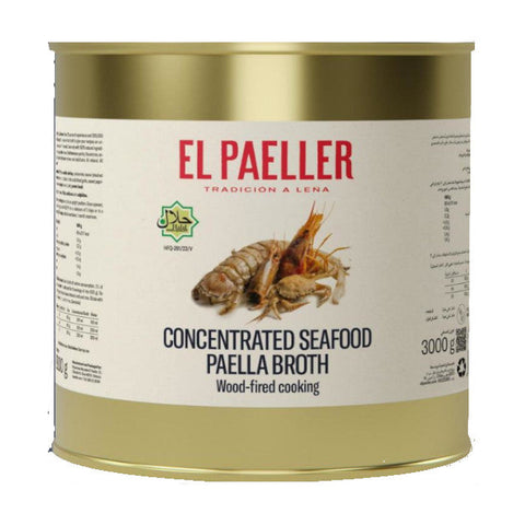 Firewood Concentrated Seafood Broth El Paeller|Caldo Concentrado de Marisco a la Leña El Paeller