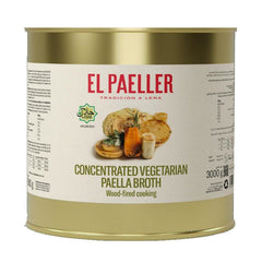 Firewood Concentrated Vegetarian Broth El Paeller |  Caldo Vegetariano Concentrado a la Leña El Paeller