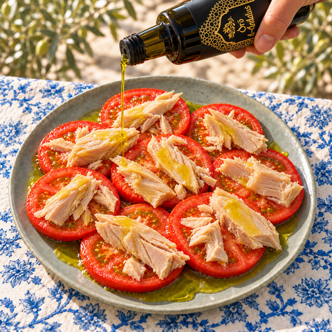 White Tuna in Olive Oil La Brujula 115g Tin | Bonito del Norte en Aceite de Oliva La Brujula 115g