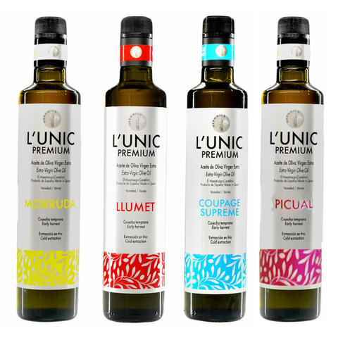 EVOO Early Harvest L'Unic  4x 500ml - Gift Idea | EVOO Early Harvest L'Unic  4x 500ml - Gift Idea