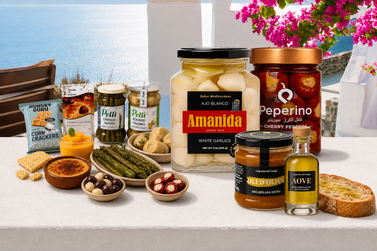 Mediterranean Appetizer: Garlic & Pepper