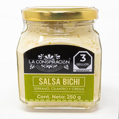 Bichi Sauce La Conspiracion 250g Glass Jar | Salsa Bichi La Conspiracion 250g Cristal