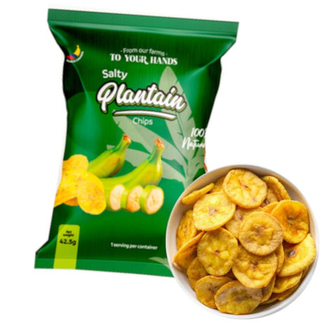 Salty Plantain Chips Mapy 42.5g Bag | Chips de Platano Frito Mapy
