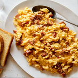 Scrambled Eggs with Chorizo Sausage