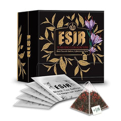 Black Tea with Saffron ESIR 25.2g Box | Té Negro con Azafrán ESIR (Caja de 25,2 g)