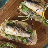 Sardines with Capers and Onions