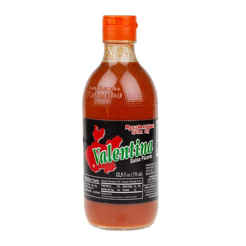 Hot Sauce Black Label Valentina 370ml Glass Bottle