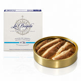Sardine Fillets Cleaned in Olive Oil La Brujula 130g  | FIletes de Sardina en Aceite de Oliva La brujula  130 g