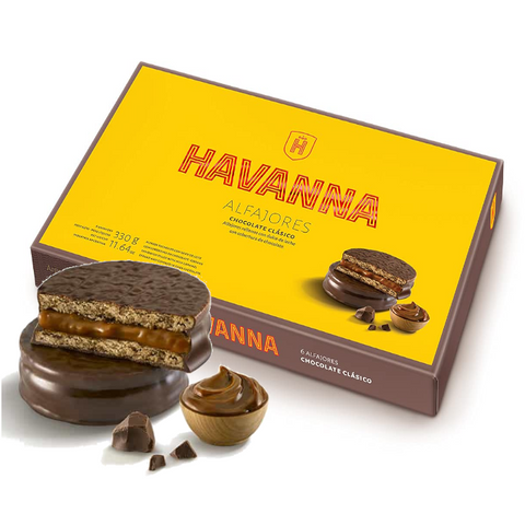 Alfajores con Chocolate Havanna (330g -6 Uds.)