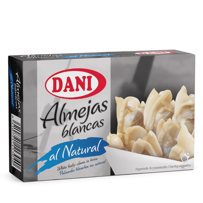 White Clams in Brine Dani 111g | Almejas Blancas al Natural Dani 111g