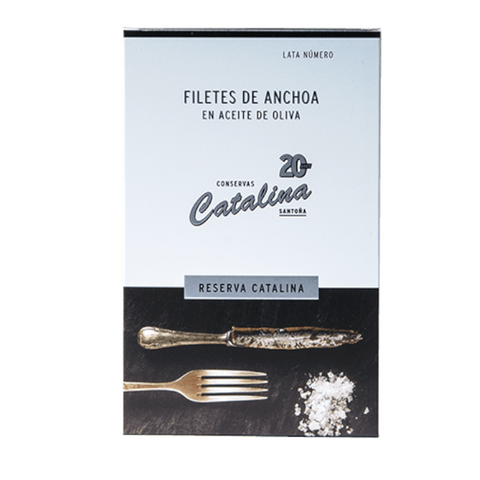 Cantabric Sea Anchovies in EVOO Reserva|Anchoas del Cantábrico en aceite de oliva Reserva