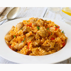 Chicken Paella Ready Made Frozen La despensa 500g Bag | Arroz de Pollo Congelado La despensa 500g