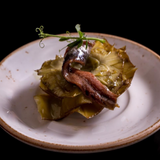 Artichoke Flower Confit in EVOO Frozen|Flor de Alcachofa Confitadacon AOVE Congelada