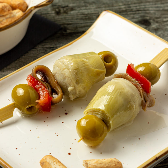 Artichoke Hearts 16/20  in Brine Pelli  290g Glass Jar | Corazones de alcachofa 16/20  Pelli 290g - La despensa