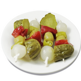Spicy Hot Snack on a Stick " Banderilas" 820g | Banderillas de Encurtidos Picantes 820g - La despensa