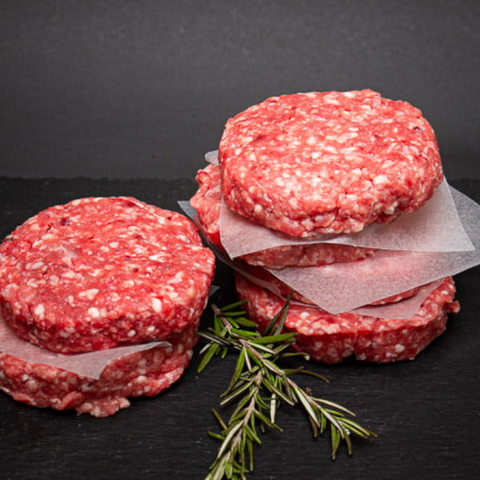 Frozen Argentinean beef burger 4 x 140g | Hamburguesas de Ternera Argentina 4x140g Congelado