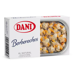 Cockles In Brine Small Dani 111g Tin | Berberechos al natural Dani Pequeños Lata de 111 g