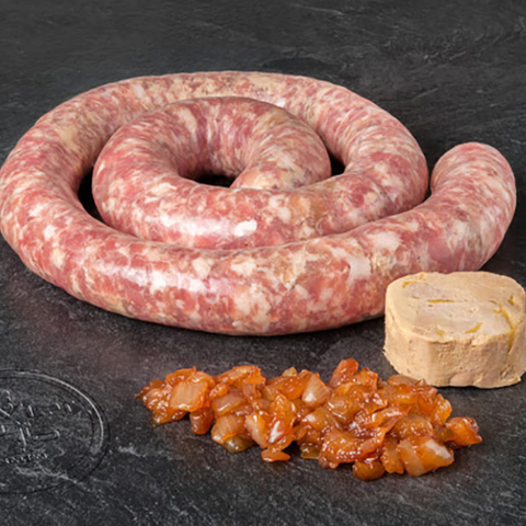 Catalan Sausage with Onion & Foie Gras Casanovas Approx.1.5kg  | Butifarra Catalana con Cebolla y Foie Casanovas Aprox.1.5kg