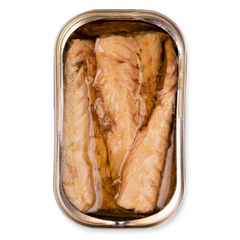 Smoked Mackerel Fillets La brujula 115g | Filetes de Caballa Ahumada La Brújula 115 g