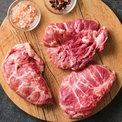 Frozen Pork Cheeks in 110g Plum - 1 kg Approx ( 8-10 plum) | Carrilleras de Cerdo Congeladas 1 kg (8-10 Uds)