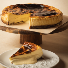 Basque-style cheesecake BasK 24 | Tarta de Queso al Estilo Vasco BasK 24
