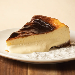 Basque-style cheesecake BasK 24 | Tarta de Queso al Estilo Vasco BasK 24