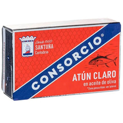 Yellowfin Tuna in Olive Oil Consorcio 110g Tin | Atun Claro en Aceite de Oliva Consorcio 110g