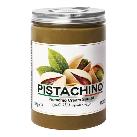 Pistachino Cream Spread 1200g Pet Jar | Crema de pistacho para untar en tarro de 1200 g