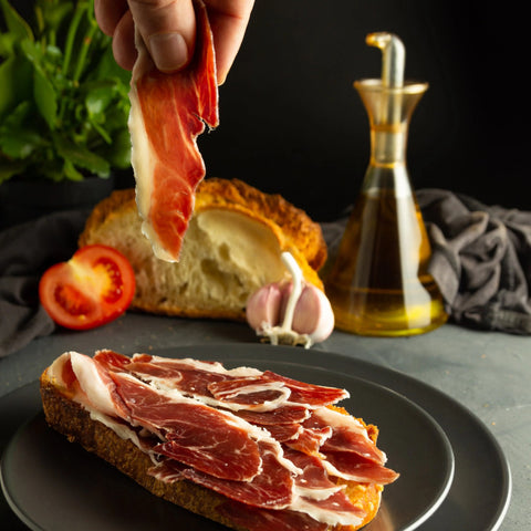 Iberian 100% Acorn Fed Ham 100% Bellota Julian Martin 110g aprox. | Jamon Iberico 100% Bellota Julian Martin 110g aprox