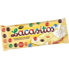 White Chocolate Tablet Lacasitos Lacasa 100g Tablet