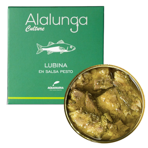 Seabass in Pesto Sauce Alalunga Gourmet | Lubina en Salsa Pesto Alalunga Gourmet
