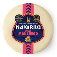 Manchego mexicano Cheese Navarro 400g | Queso Manchego mexicano Navarro 400g