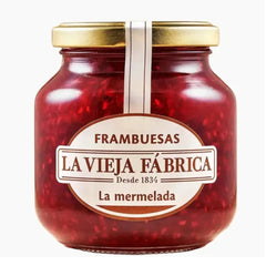 Artisan Raspberry Jam La Vieja Fabrica 350g Glass Jar | Mermelada de Frambuesa La Vieja Fabrica 350g
