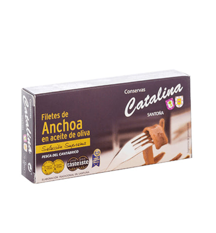 Cantabric Sea Anchovies in EVOO|Anchoas del Cantábrico en aceite de oliva