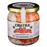 King Crab Legs & Meat CHATKA Glass | Patas y Carne de Cangrejo Real Rojo CHATKA Glass