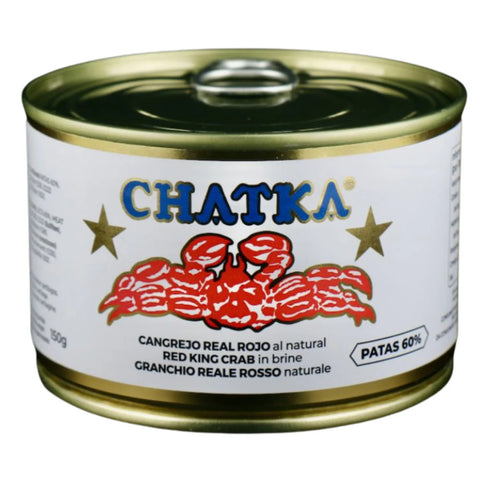 King Crab Legs 60% & Meat CHATKA | Patas 60% y Carne de Cangrejo Real Rojo CHATKA