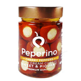 Pimientos Cherry con Queso Crema Peperino Tarro de Cristal 330g